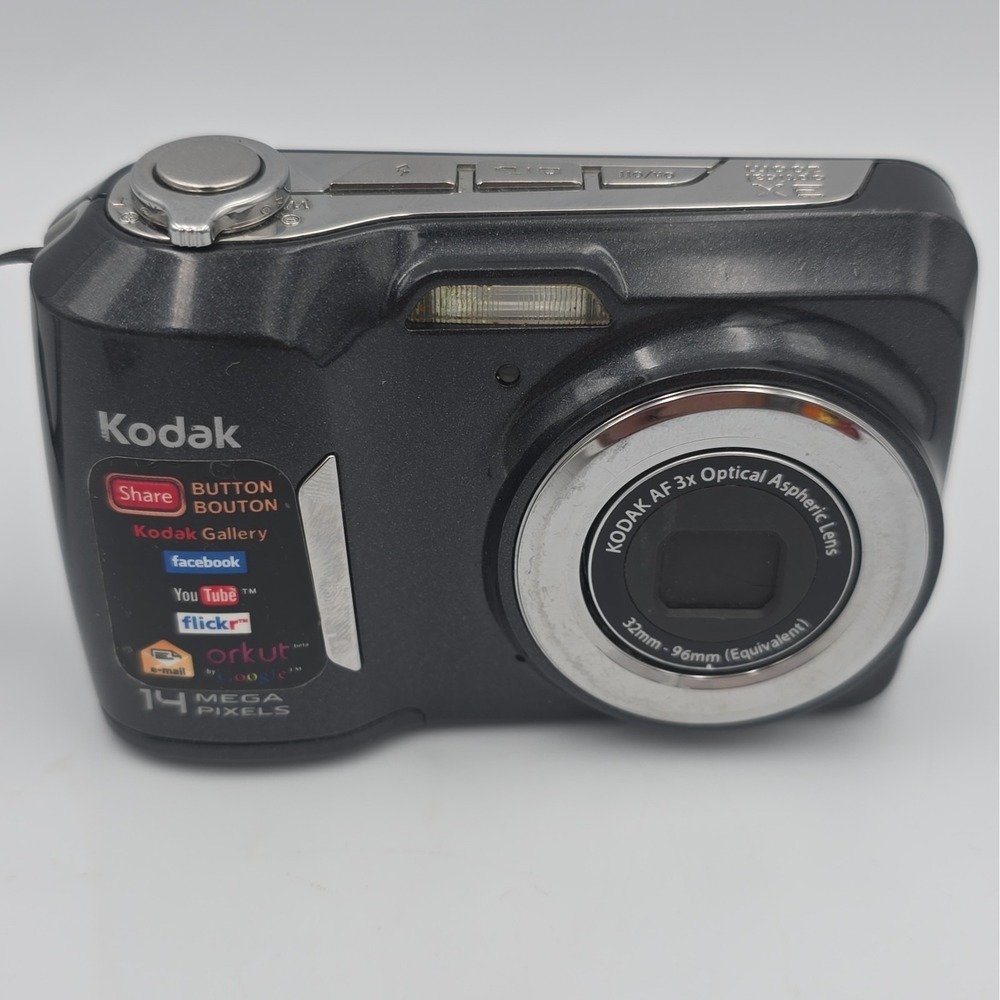Kodak EasyShare C183 14.0MP Digital Camera - Black Tested